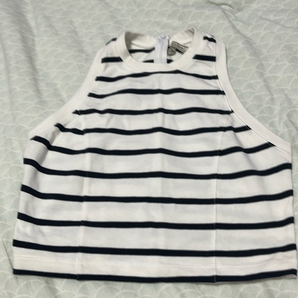 Abercrombie & Fitch Tops - Abercrombie & Fitch Women’s S Racerback Crop Top Striped